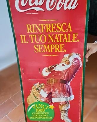 Coca-Cola espositore in cartone vintage lotto