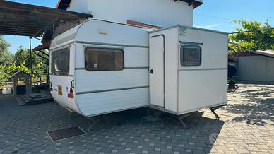 Roulotte Pioneer winter ready con scaldabagno
