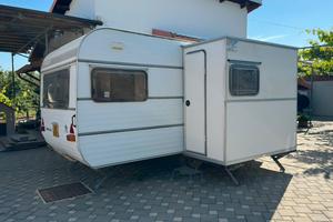 Roulotte Pioneer winter ready con scaldabagno