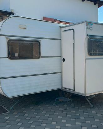 Roulotte Pioneer winter ready con scaldabagno