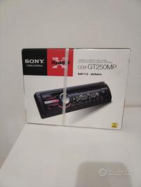 Radio auto Sony CDX-GT250MP nuovo sigillato