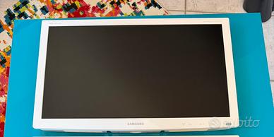 Tv monitor Samsung 24 pollici bianca