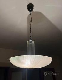 Lampadario in vetro