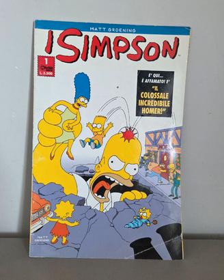 Fumetto Simpson n 1 1998
