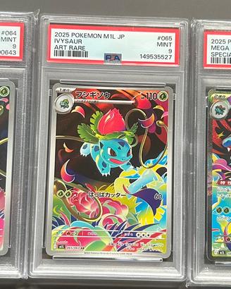 Psa 9 pokemon certificate - mix starter