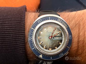 Orologio Squale 2002 Saphir 100 Atmos Vintage