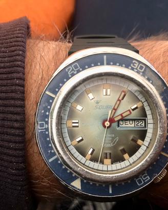 Orologio Squale 2002 Saphir 100 Atmos Vintage