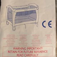  lettino da campeggio graco contour electra deluxe