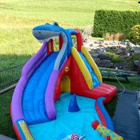 Gonfiabile gioco acqua bambini squalo