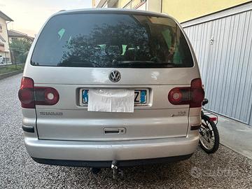 vw sharan 1900 tdi 4x4 gancio traino