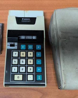 Canon Poketronic calcolatrice vintage anni 70