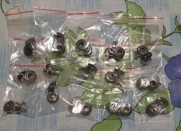 BOTTONI PER JEANS ORIGINAL MARINES LOTTO DI 30 pz