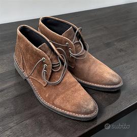 Dolce & Gabbana Stivalli di Camoscio Marrone