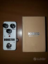 EFFETTO CHITARRA MINI PEDAL KOKKO BOOSTER