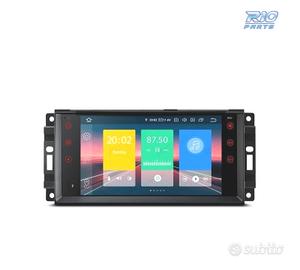 RADIO GPS ANDROID 13 PER JEEP WRANGLER 07-12, GRAN