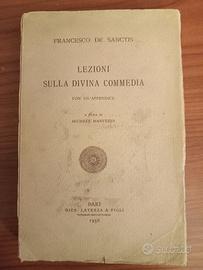 lezioni sulla Divina Commedia De Sanctis 1956