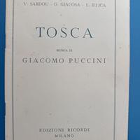 Libretto Opera Lirica Tosca di Puccini 1944