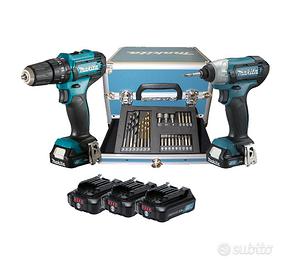 KIT TRAPANO E AVVITATORE MAKITA