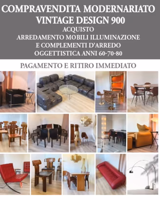 Vintage Design Modernariato Antiquariato 900