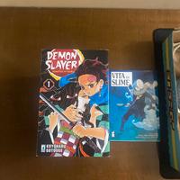 Manga Demon Slayer + Vita da Slime NUOVI