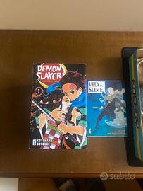 Manga Demon Slayer + Vita da Slime NUOVI