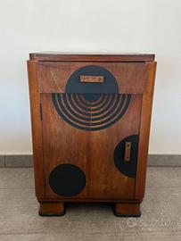 COMODINO TRATTATO E DIPINTO A MANO