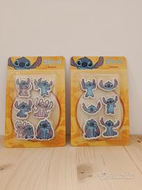 Set 2 confezioni gomme Disney Stitch & Angel