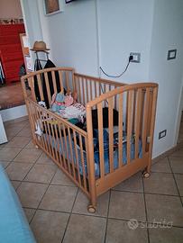 LETTINO CON RUOTE   "PALI"