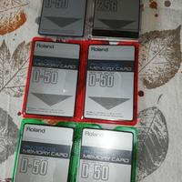 Card di Suoni x strumenti Korg Roland Ecc.