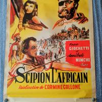 Poster cinema del film Scipione L'africano 1937