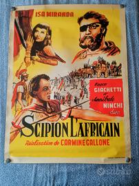 Poster cinema del film Scipione L'africano 1937