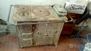 stufa legna da ristrutturare