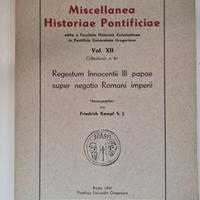 MISCELLANEA HISTORIAE PONTIFICIAE Volume XII 1947