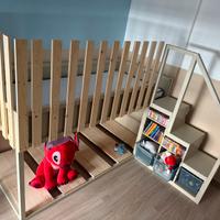 Letto a castello artigianale Nuovo!