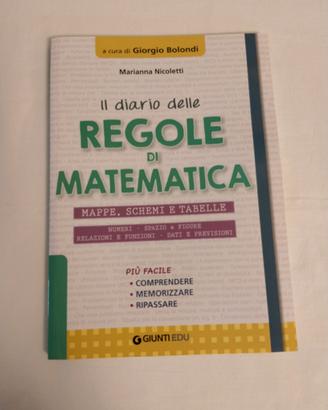 Diario Regole Matematica Giunti Primaria Media