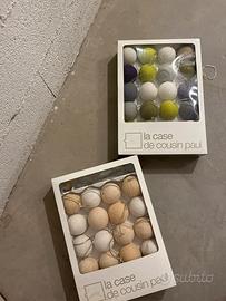 Set luci forma palla