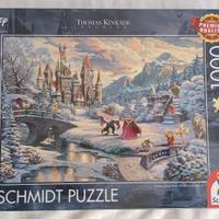 Puzzle La Bella e la Bestia Incanto Invernale