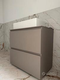 Mobili bagno nuovi appena installati