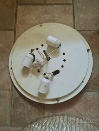 Plafoniera  in vetro – lampadario da soffitto