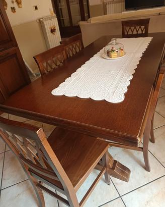 tavolo legno allungabile 