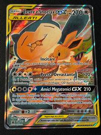 eevee e snorlax gx alleati