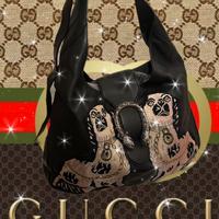 Borsa Gucci Dionysus large king charles spaniel