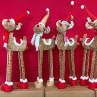 Decorazioni natalizie Renna Babbo Natale 
