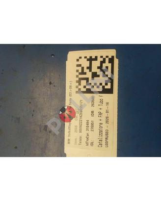 Catalizzatore (reso) volkswagen golf 5a serie