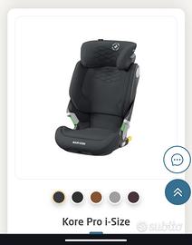 seggiolino auto isofix 15/36 evolutivo