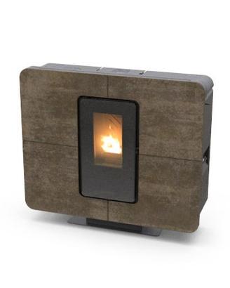 Stufa a pellet slim quadro 11 EVO Gres