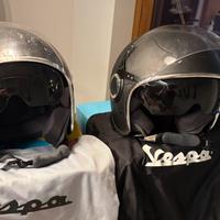 Caschi Vespa Piaggio VJ nero opaco