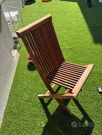 Sedie da giardino