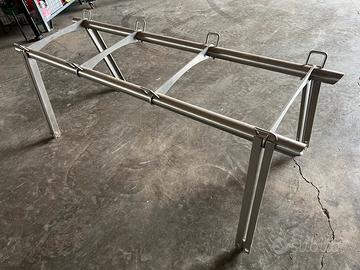 Struttura tavolo in acciaio INOX