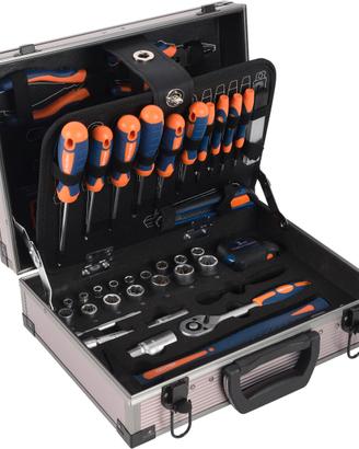 Valigetta attrezzi 110 pezzi cassetta set utensili